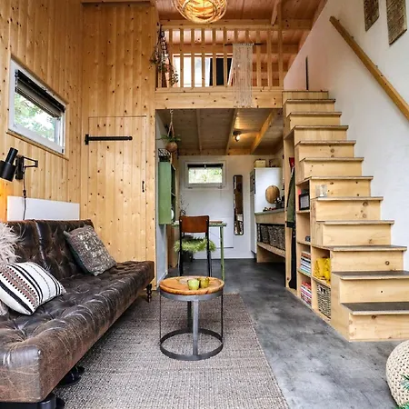 Ferienhaus Nice Tiny House With Pellet Stove, On The Veluwe Otterlo