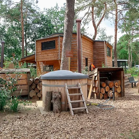 Nice Tiny House With Pellet Stove, On The Veluwe Ferienhaus
