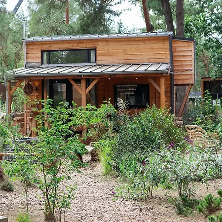 Nice Tiny House With Pellet Stove, On The Veluwe Ferienhaus